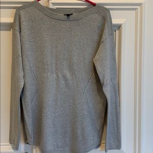 Beautiful gray and silver sweater from Talbots